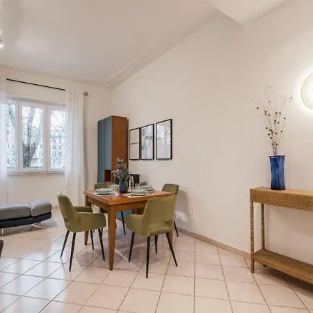 דירה The Rent - Bright Three-bedroom Along The Tiber River רומא